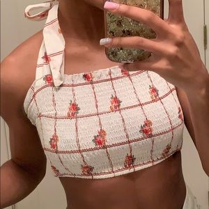 halter crop top